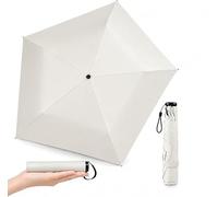 AFGQIANG Paraguas de lápiz japonés, paraguas de viaje mini ultraligero japonés con protección solar UPF 50+, parasol plegable compacto de bolsillo, paraguas plegable ligero y portátil para