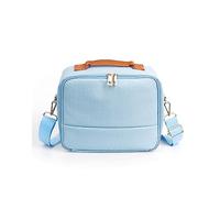 AFGRAPHIC Bolsa de cámara azul cielo cremallera universal portátil bolsa de hombro para cámara digital compacta Leica Q3, Blue, Talla única, Bolsa para cámara