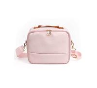 AFGRAPHIC Bolsa de cámara rosa con cremallera universal portátil bolsa de hombro para cámara digital compacta Leica Q3, Pink, Talla única, Bolsa para cámara