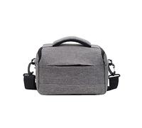 AFGRAPHIC Bolsa de hombro acolchada impermeable con correa ajustable para cámara Fujifilm GFX 100S, gris, Bolsa de hombro de viaje