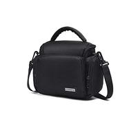 AFGRAPHIC Bolsa de hombro acolchada impermeable negra para cámara Nikon 1 J3, J2, J1, V2, V1, S1 con lente Nikon 1 NIKKOR 30-110 mm f/3.8-5.6 VR, Black, Funda para cámara