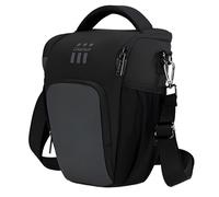 AFGRAPHIC Bolsa de hombro triangular para cámara réflex digital y sin espejo, impermeable, a prueba de golpes, para cámara réflex digital Nikon D3500, D3400, D3300, D3200