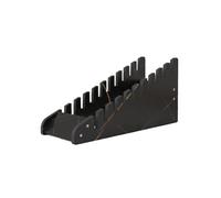 AFGZQ Expositor De Baldosas Suelo | Muestrario Suelo Madera | Estante Expositor Tablero Fibras | Ahorrar Espacio for Ferias de Artesanía (Color : Black, Size : 7.7x20.47x10.63in)