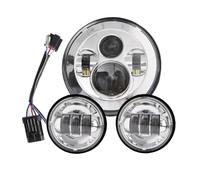 AFHEG Faros delanteros Faro LED de 7 motores para motocicleta