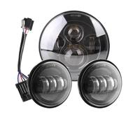 AFHEG Faros delanteros Faro LED de 7 motores para motocicleta