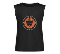 AFI A Fire Inside Og Kitty East Bay Hard Core 1999 Vest Tank Camiseta para hombre, color negro, unisex, sin mangas, Negro , M