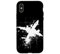 Afición a dibujar aviones Carcasa para iPhone X/XS