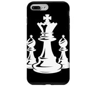 Afición a dibujar reinas y reyes de ajedrez Carcasa para iPhone 7 Plus/8 Plus