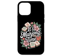 Aficionado a los Juegos Chinos Mah Jongg Tile Set Lover It's Mahjong Time Carcasa para iPhone 12 Mini