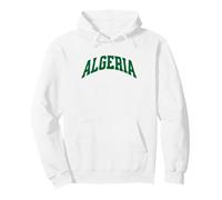 Aficionado Deportivo Estilo Universitario de Argelia Sudadera con Capucha