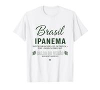 Aficionado Fútbol 2026 Brasil Ipanema Calor Do Verao Camiseta