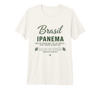 Aficionado Fútbol 2026 Brasil Ipanema Calor Do Verao Camiseta Premium