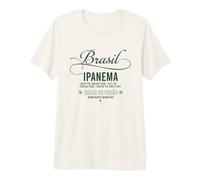 Aficionado Fútbol 2026 Brasil Ipanema Calor Do Verao Camiseta Premium