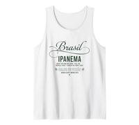 Aficionado Fútbol 2026 Brasil Ipanema Calor Do Verao Camiseta sin Mangas