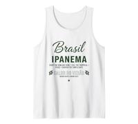 Aficionado Fútbol 2026 Brasil Ipanema Calor Do Verao Camiseta sin Mangas
