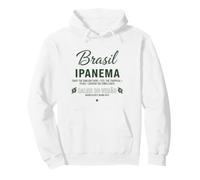 Aficionado Fútbol 2026 Brasil Ipanema Calor Do Verao Sudadera con Capucha