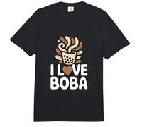 Aficionados de Las Bebidas de Burbujas de té I Love Comfort Colors Adult Heavyweight T-Shirt