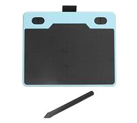 Afics Versátiles Tableta de Dibujo con 8192 S Stylus y Claves Personalizables: Ideal para Artistas y Diseñadores (White) (Blue)