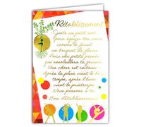Afie 69-3060 - Tarjeta con texto en inglés "Happy Birthday" (texto en francés)