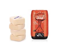 Afilaborra Milan COMPACT Million Years Ago con 4 Gomas de Recambio Rojo