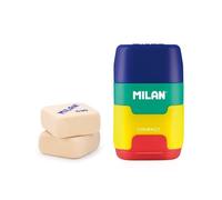 Afilaborra Milan Compact Serie Mix Multicolor con 2 Gomas de Recambio