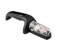 Global Afilador con 2 ruedas cerámicas – negro