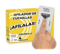 Afilador Cuchillas Afeitar Pack de 4 - Afila tu Cuchilla Afeitar - Recambio de Cuchillas de Afeitar - Para Kit Afeitado Hombre - Afeitar Recambios