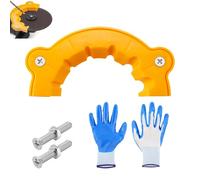Afilador de Brocas, Accesorio Portátil para Afilar Brocas Herramienta para Afilar Brocas con Amoladora Angular con Guantes Multiusos Afilador Brocas para Amoladora Angular para Todas Brocas