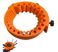 Afilador de brocas, afilador de brocas, afilador de brocas, afilador de taladro, afilador universal para taladro, herramientas de afilado eficientes, para familia, trabajo al aire libre, color naranja