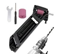 Afilador de Brocas con Amoladora | Máquina Afiladora Para Mechas Y Herramientas De Corte - Accesorio De Afilado Con Precisión,Para Taller De Oficio, Cocina, Jardin, Bricolaje, Carpinteria, Construccio