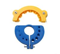 Afilador de brocas de plástico para mayor durabilidad, compatible con varios tamaños de taladro para mejores resultados de molienda (B)