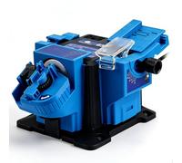 Afilador de brocas eléctricas, máquina de afilado multifuncional con rueda de molienda, ángulos ajustables, para cuchillo, broca, cincel y afiladora de tijeras