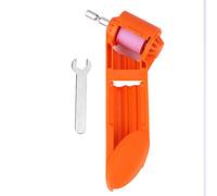 Afilador de brocas |Muela abrasiva de corindón para procesamiento de madera |Herramienta de bruñido portátil para brocas de hierro/taladro eléctrico operado |Naranja