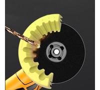 Afilador de brocas multiusos de 3 a 12 mm y herramienta de pulido para amoladora angular de 100 tipos, carpintería y metalurgia (A)