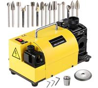 Afilador de brocas para varios materiales, ángulo ajustable de 90° a 135°, afila brocas de 3-15 mm, ideal para bricolaje y uso profesional