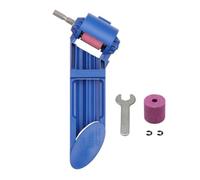 Afilador de brocas portátil con muela abrasiva para proyectos y manualidades en varios entornos, amoladora de manualidades