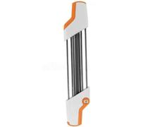 Afilador de cadena 2 en 1 para motosierra 4 mm 4,8 mm 5,5 mm Herramienta de afilado de cadena de motosierra Herramienta de pulido fácil Accesorios de repuesto para (blanco, 5,5 mm)