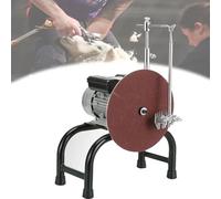 Afilador de cuchillas eléctrico for cortadora de ovejas, afilador de tijeras de lana profesional de 550 W, corte y molienda eficiente de lana, construcción de metal duradera