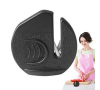 Afilador de Cuchillas, Mini Afilador Manual, Herramienta de Afilado Rápido y Pulido para Tijeras Cocina Hogar