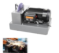 Afilador de cuchillas para cortacésped, amoladora de banco de 500 W/750 W con disco cerámico de 7 y 9 pulgadas, soporte de ángulo ajustable y equilibrador.