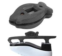 Afilador de Cuchillas para Patines de Hielo, afilador de Cuchillas para Patines, Herramienta de Pulido de Piedra de afilar(Negro)