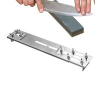 Afilador de cuchillos - Afilador de cuchillos de cocina de acero inoxidable | Soporte de piedra de afilar ajustable y puente de fregadero para piedras de agua afiladas, Puente de piedra de afilar anti