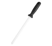 Afilador de cuchillos de cerámica, varilla de afilar, 21 cm, acero profesional para afilar cuchillos con mango de ABS, herramienta de piedra afiladora para todo tipo de tijeras de
