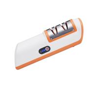 Afilador De Cuchillos De Cocina | Afilador De Tijeras De 3 Etapas | Afilado de Cuchillas Eléctrico con Carga USB Automática | para, Rodillo, Tijera, Maquinilla de Afeitar, Trabajo, Jardín, Adu