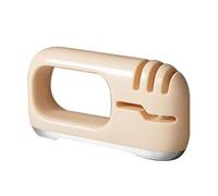 Afilador de Cuchillos de Cocina Profesional Manual para Hogar y Chefs | ABS Acabado Uv, Guía Multirranura, Reduce Fatiga y Bordes Suaves, para Mesa y Preparación Diaria