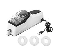 Afilador de cuchillos eléctrico: herramientas de chef de calidad, cuchilla culinaria, casera, cubierta de seguridad, borde eficiente | Afilado y pulido rápido de cuchillos para la cocin