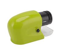 Afilador de Cuchillos Eléctrico Máquina de Afilar Profesional Rápida con Riel Guía Incorporado Muela Abrasiva Multifuncional para Cuchillos de Cocina Tijeras Destornilladores