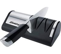 Afilador de cuchillos eléctrico Steba para todo tipo de cuchillos, la unidad de afilado es intercambiable. KS 1.
