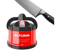 Altuna Afilador de Cuchillos Modelo 8150 – Reaviva el filo, Carburo de Tungsteno y Ventosa