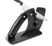 Afilador de Cuchillos Mumjooyi Afilador de Cuchillos Cuchilla en V Móvil para afilado grueso y fino de 15 a 45 grados Afilado de Tijeras y Cuchillos Afilador de Cuchillos Rodante